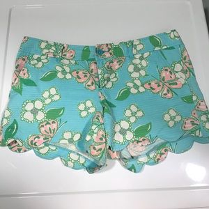 Lilly Pulitzer Buttercup Shorts Sz 14